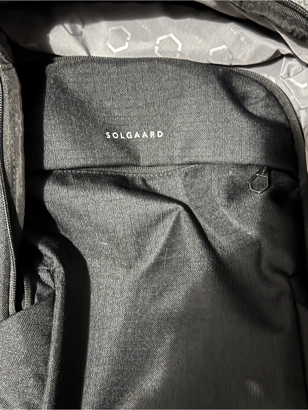 Solgaard Men's Black Backpack - Sleek Everyday Carry